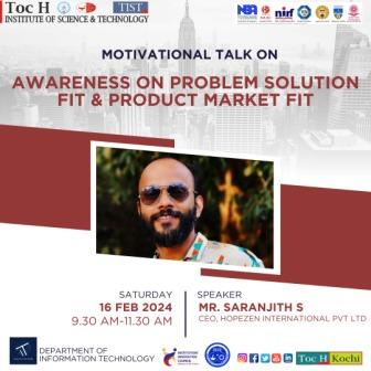 Awareness on Problem Solution Fit & Product Market Fit